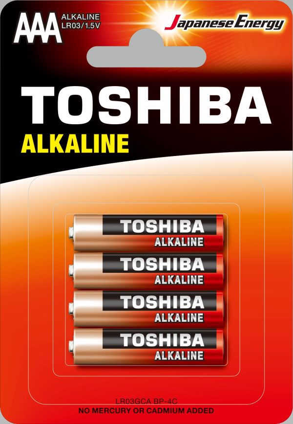 PILA TOSHIBA ALCALINA R03 *** ECONOMY