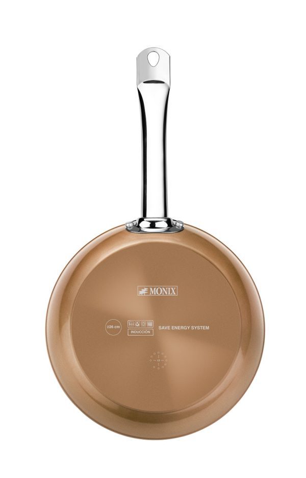 SARTEN MONIX COPPER 20CM INDUCCION ALUM.FORJADO - Image 2