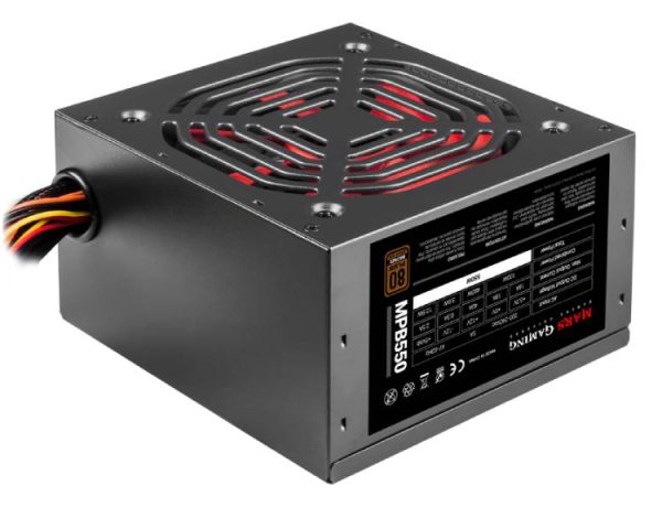 FUENTE ALIM. 550W 80+ MARS GAMING