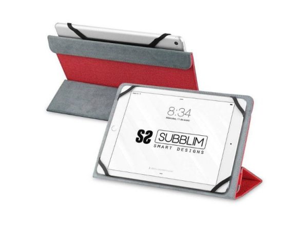 FUNDA TABLET FREECAM 10.1'' ROJO SUBBLIM