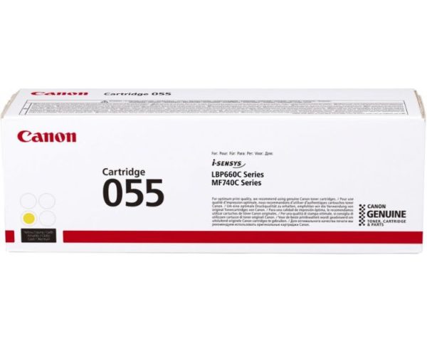 TONER AMARILLO CANON 055