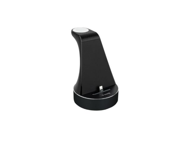 BASE DE CARGA PARA APPLE WATCH/ IPHONE NEGRO TOOQ