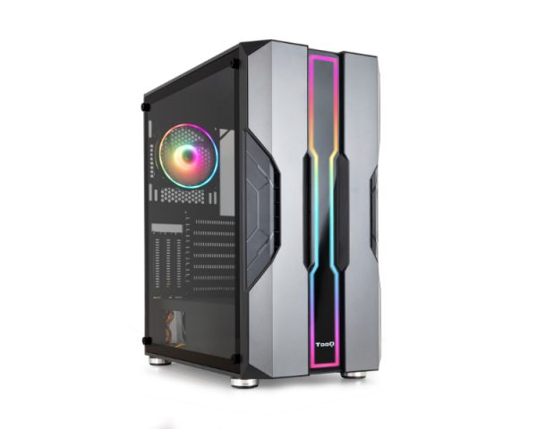CAJA SEMITORRE ATX NIGHTCITY GAMING NEGRO TOOQ