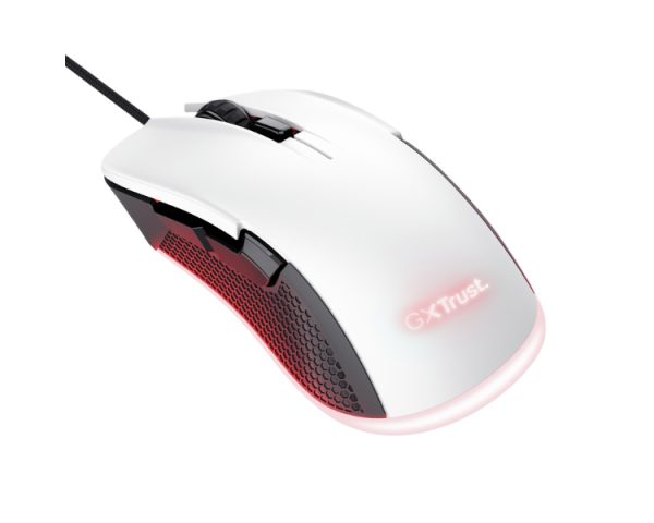 RATON GAMING GXT922 YBAR BLANCO/NEGRO RGB TRUST