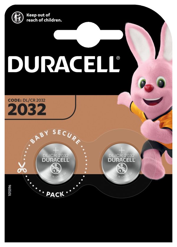 BLISTER 2 PILAS BOTON DURACELL DL2032