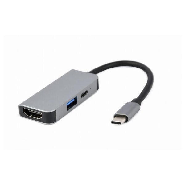 ADAPTADOR GEMBIRD 3 EN 1 - 4K HDMI - USB PD TIPO C - USB 3.1 - Image 2