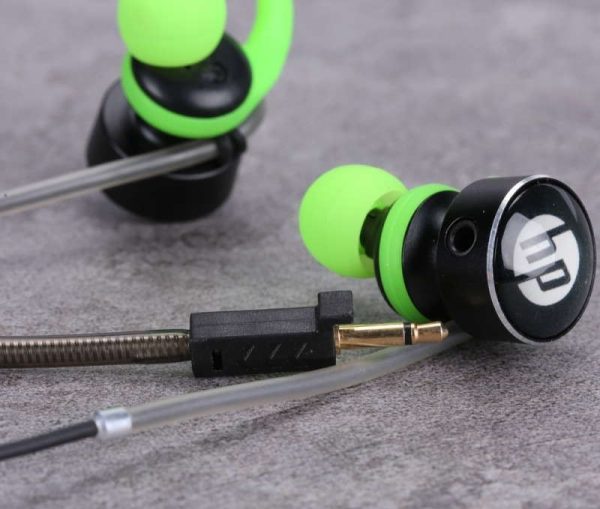 AURICULAR HP GAMING CON DOBLE MICROFONO ( EXTRAIBLE ) Y CONTROL DE VOLUMEN - VERDE - Image 6