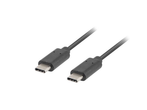 Cable 2.0 lanberg usb tipo c macho -  usb tipo c macho 1m negro