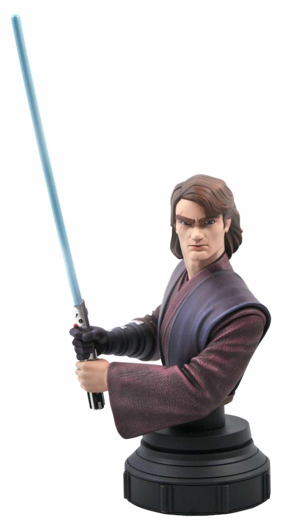Figura busto resina gentle giant star wars the clone wars anakin skylwalker 1 - 7 escala