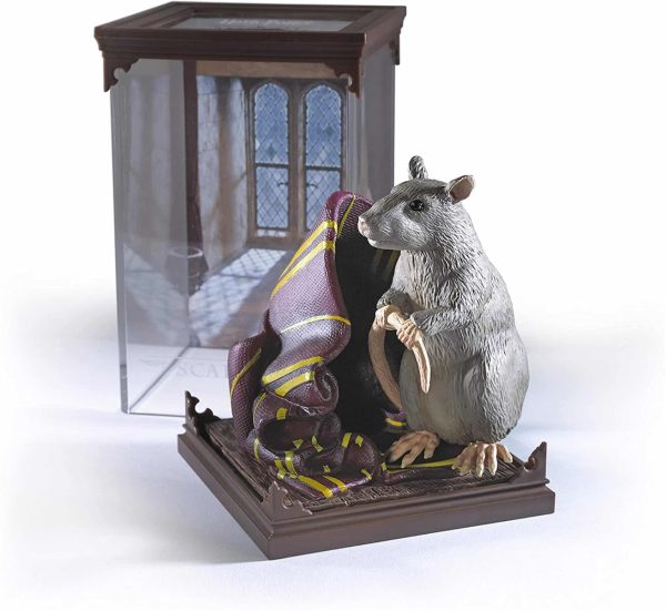 Figura the noble collection harry potter criaturas magicas scabbers