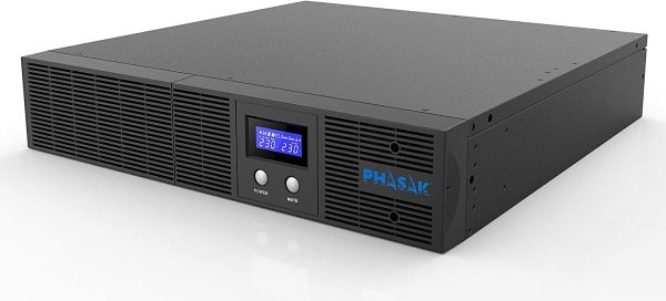 Sai phasak ups 2160va interactivo - 4 schuko - reg. autom. de tension - lcd