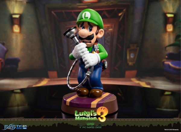 First 4 figures standard edition luigi's mansion 3 figura 25 cm