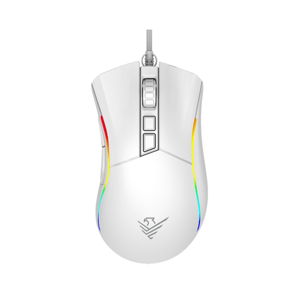 Ratón gaming void 12000 dpi de alto rendimiento blanco