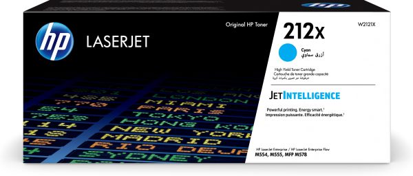 Toner hp 212x cian alta capacidad