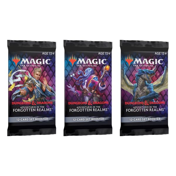 Juego de cartas sobre individual wizards of the coast magic the gathering dungeons & dragons adventures in the forgotten realms inglés