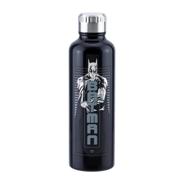 Botella metalica paladone dc comics batman & joker