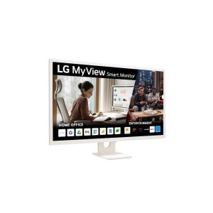 Monitor tv led ips ls 32sr50f 31.5pulgadas 8ms samrt tv hdmi wifi blanco