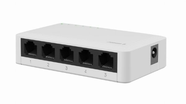 SWITCH GEMBIRD 5 PUERTOS GIGABIT LAN RJ45