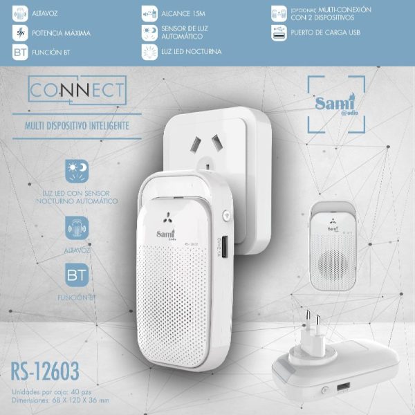 DISPOSITIVO SMART SAMI CONNECT ALTAVOZ BT/CARGADOR - Image 2