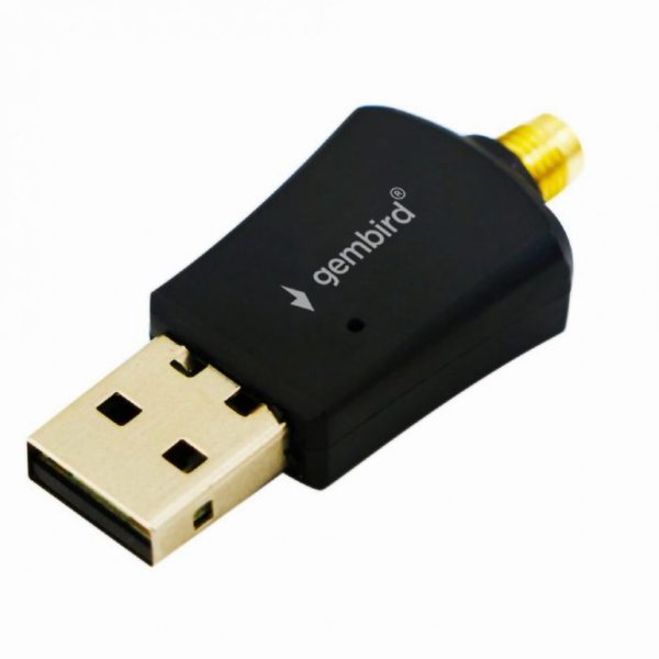 ADAPTADOR GEMBIRD WIFI DE ALTA POTENCIA 300MBPS CON ANTENA EXTRAIBLE