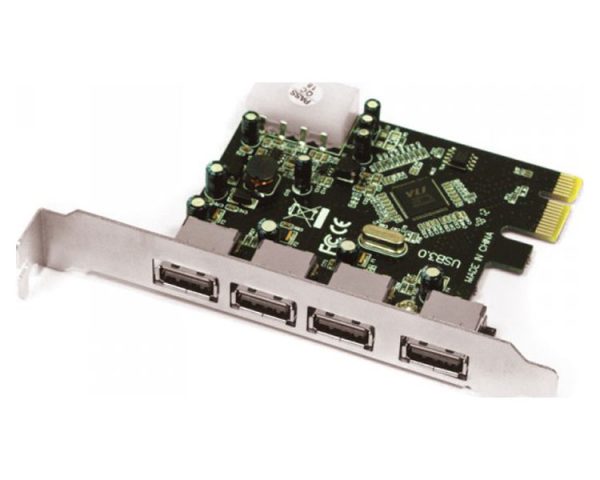 ADAPTADOR PCI-E 4 P. USB 3.0 APPROX