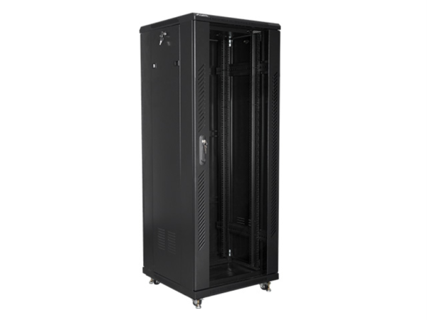 ARMARIO RACK LANBERG DE SUELO 32U/600X600X1603 19" FLAT PACK NEGRO