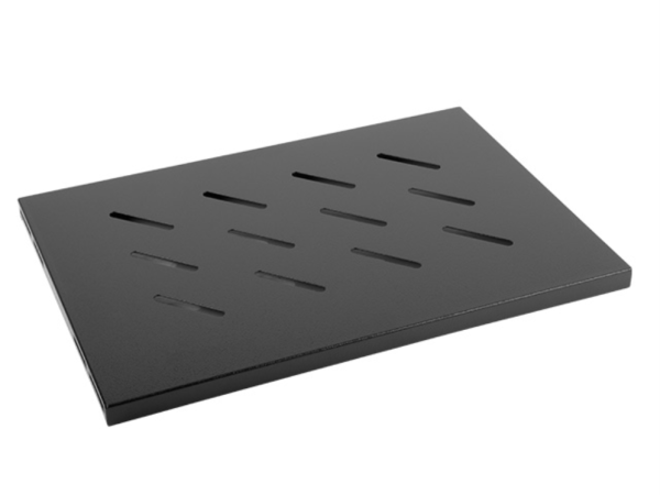 BANDEJA FIJA LANBERG 1U 496X280 MM HASTA 120 KG RACK DE 19 NEGRO