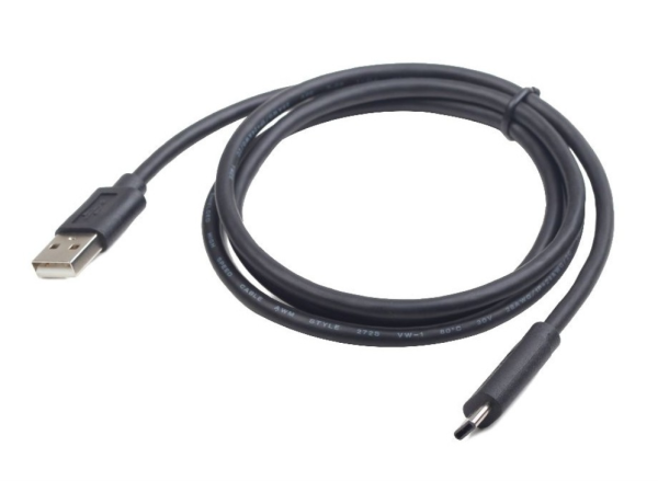 CABLE USB GEMBIRD 2.0 A TIPO C MACHO MACHO CARGA RAPIDA 1,8M