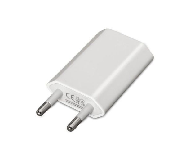CARGADOR PARED MINI USB 5V/1A BLANCO NANOCABLE