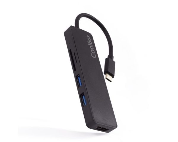 MINI DOCK USB-C LITE (2xUSB3.0/HDMI/MICRO SD) COOLBOX