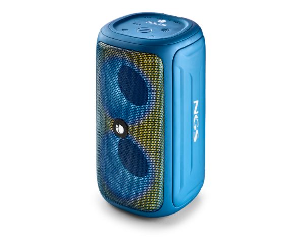ALTAVOZ BLUETOOTH ROLLER BEAST RGB AZUL NGS