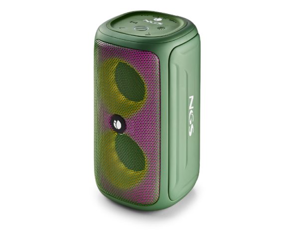 ALTAVOZ BLUETOOTH ROLLER BEAST RGB VERDE NGS