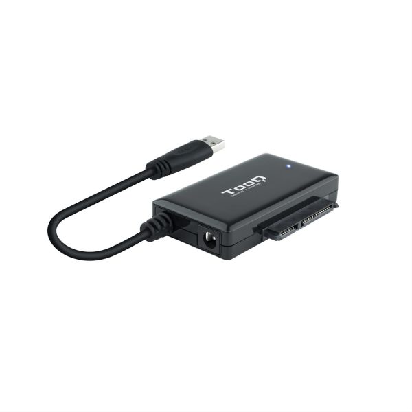 ADAPTADOR TOOQ USB 3.0 USB-A A SATA 2.5"&3.5" CON ALIMENTADOR
