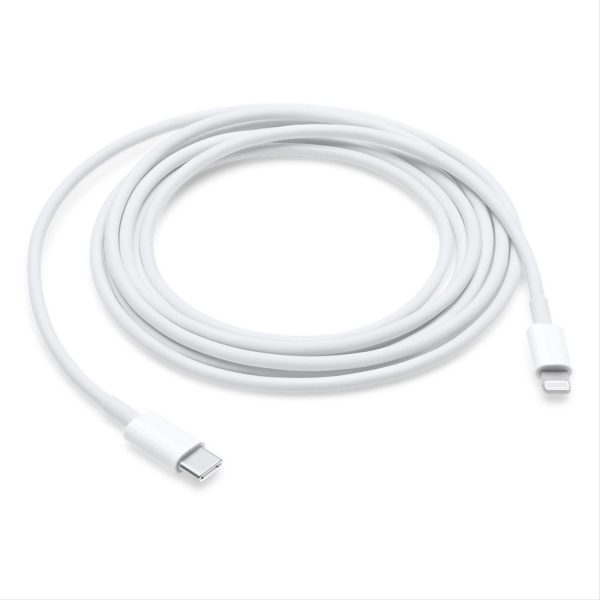 CABLE APPLE USB-C MACHO A  LIGHTNING MACHO 2M BLANCO