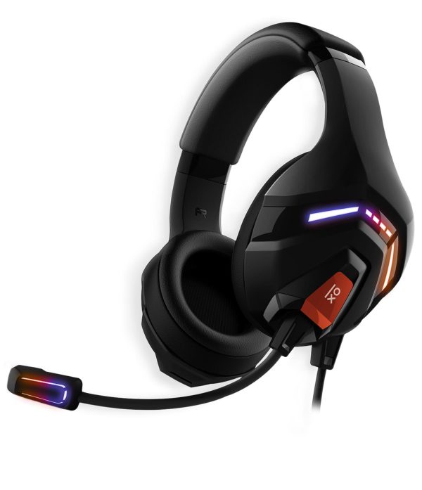 AURICULAR CON MICROFONO PRIMUX IOX GAMING GX710 RGB 7.1 Virtual USB