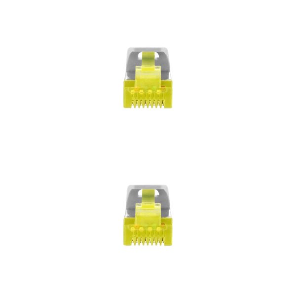 CABLE RED LATIGUILLO RJ45 LSZH CAT.6A SFTP AWG26, 5M GRIS NANOCABLE
