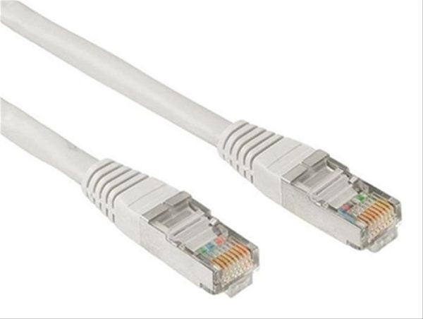 CABLE RED LATIGUILLO RJ45 CAT.5E UTP AWG24,0.25M GRIS NANOCABLE