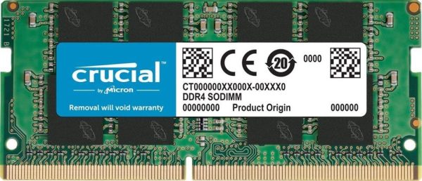 MODULO SODIMM DDR4 16GB 3200MHZ CRUCIAL