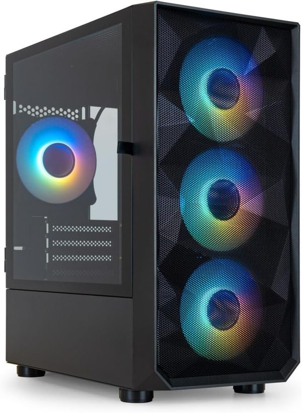 CAJA MINITORRE GAMING TQGCC901-B "SEIZURE" NEGRA TOOQ