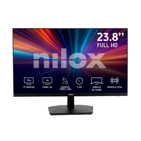 MONITOR 23.8" NILOX NXM24FHD11 LED FHD 75HZ 16:9 5MS HDMI/VGA