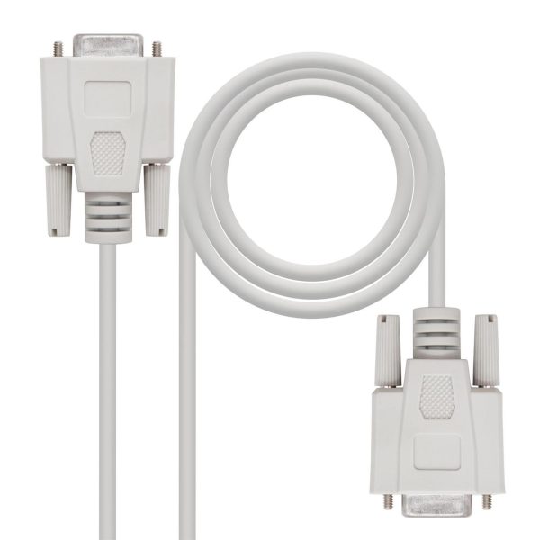 CABLE SERIE NULL MODEM DB9/H-DB9/H 1.8 M