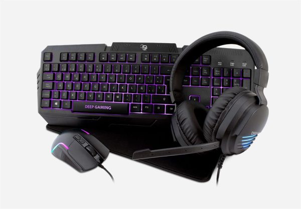 PACK GAMING DEEPGAMING XWING2 TECLADO + RATÓ·