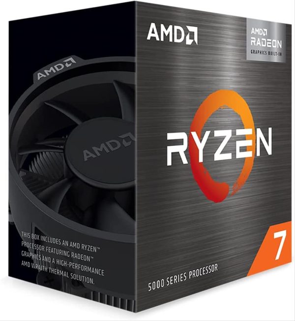 AMD RYZEN 7 5700G 3.8GHZ/4.6GHZ 8 CORE 20MB SOCKET AM4