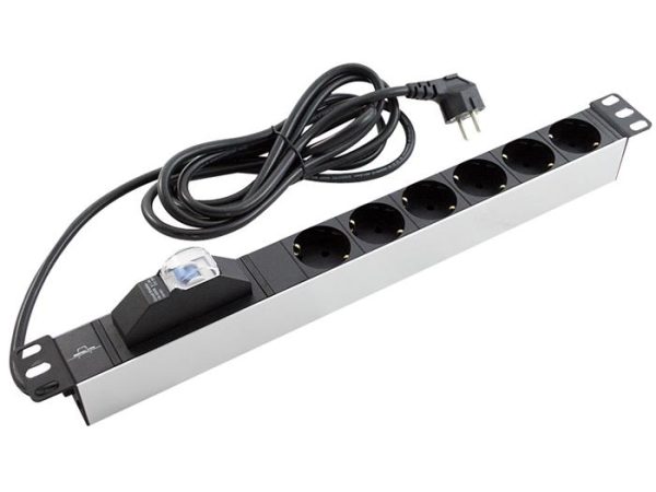 ACC. ARMARIO REGLETA 19"  6 TOMAS MAGNETOTERM