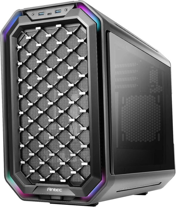 CAJA SEMITORRE ANTEC DARK CUBE M-ATX/ITX CRISTAL TEMPLADO USB-C