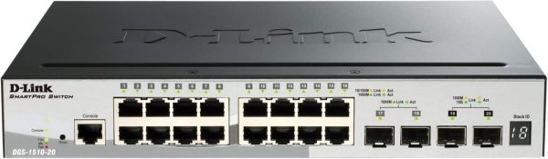SWITCH D-LINK TRADE 20-PORT GIGABIT SMARTPRO SWITCH·