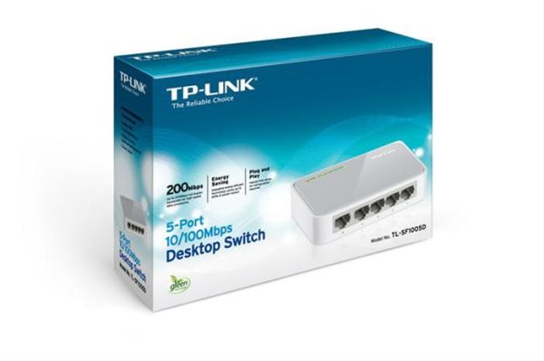 SWITCH 5 PUERTOS 10/100 TP-LINK