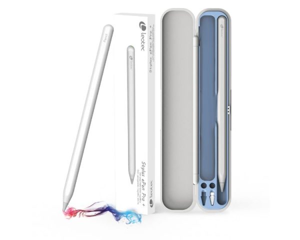 LAPIZ STYLUS ePEN PRO + IPAD/IPAD PRO 2018/2019 O SUPERIOR BLANCO LEOTEC