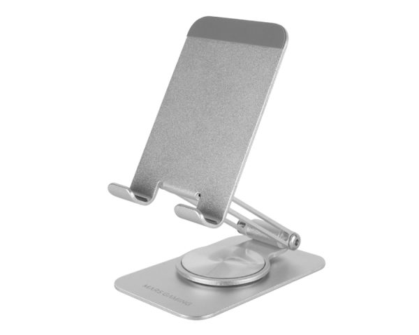 SOPORTE SOBREMESA PARA SMARTPHONE GIRATORIO PLATA MARS GAMING