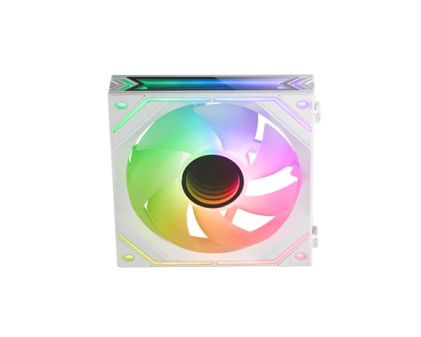 VENTILADOR AUXILIAR A-RGB 120MM MF-LINKFINITY BLANCO MARS GAMING